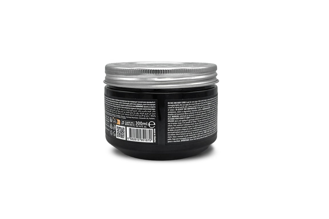 Barbertime Gesicht Peeling Scrub 300 ml