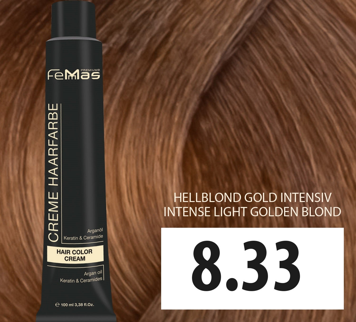 FeMMas Harfarbe 100ml Goldtöne