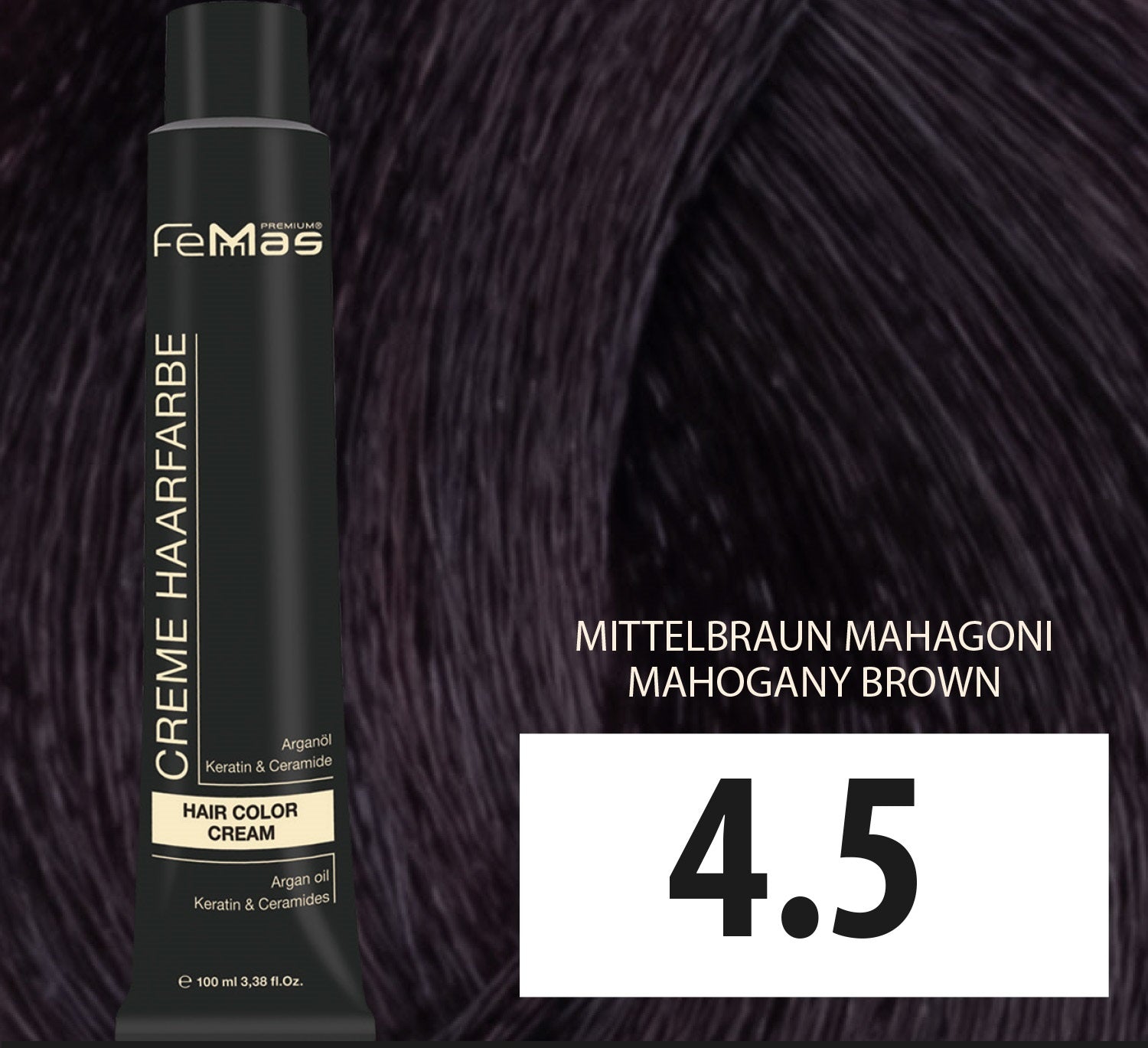 FeMMas Harfarbe 100ml Mahagoni töne